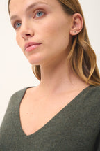 Jersey Cuello Pico - Joan - Caqui Vigoré