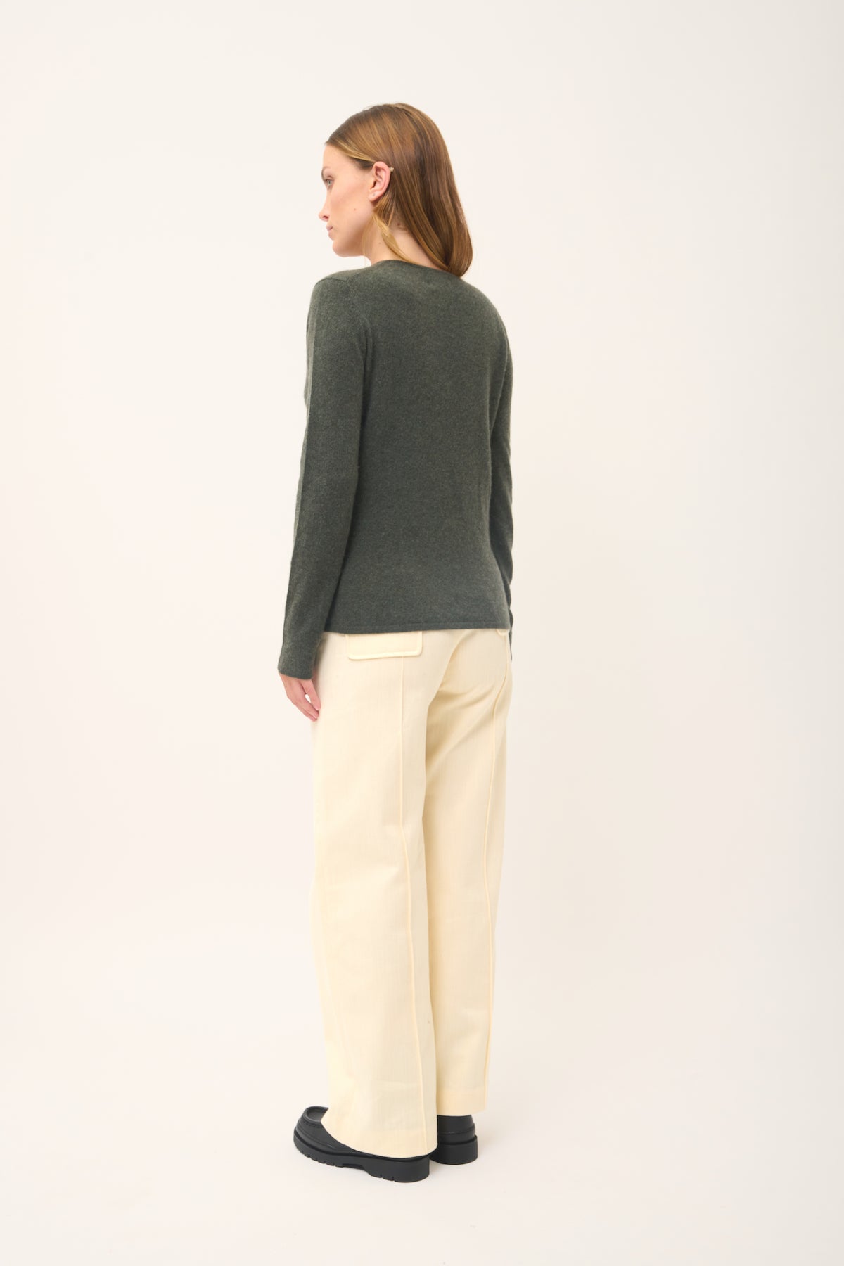 Jersey Cuello Pico - Joan - Caqui Vigoré