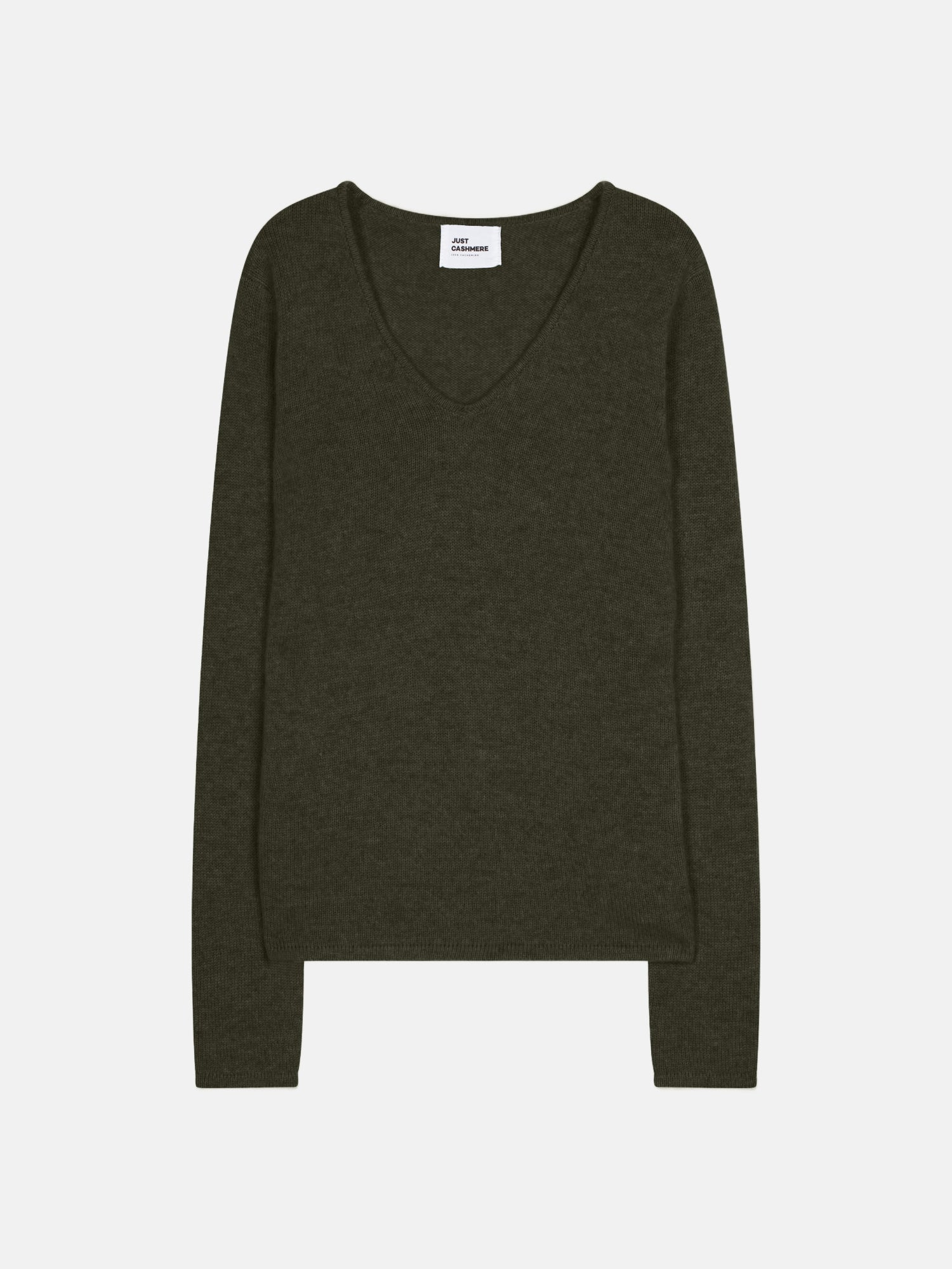 Jersey Cuello Pico 4 Cabos - Abby - Caqui