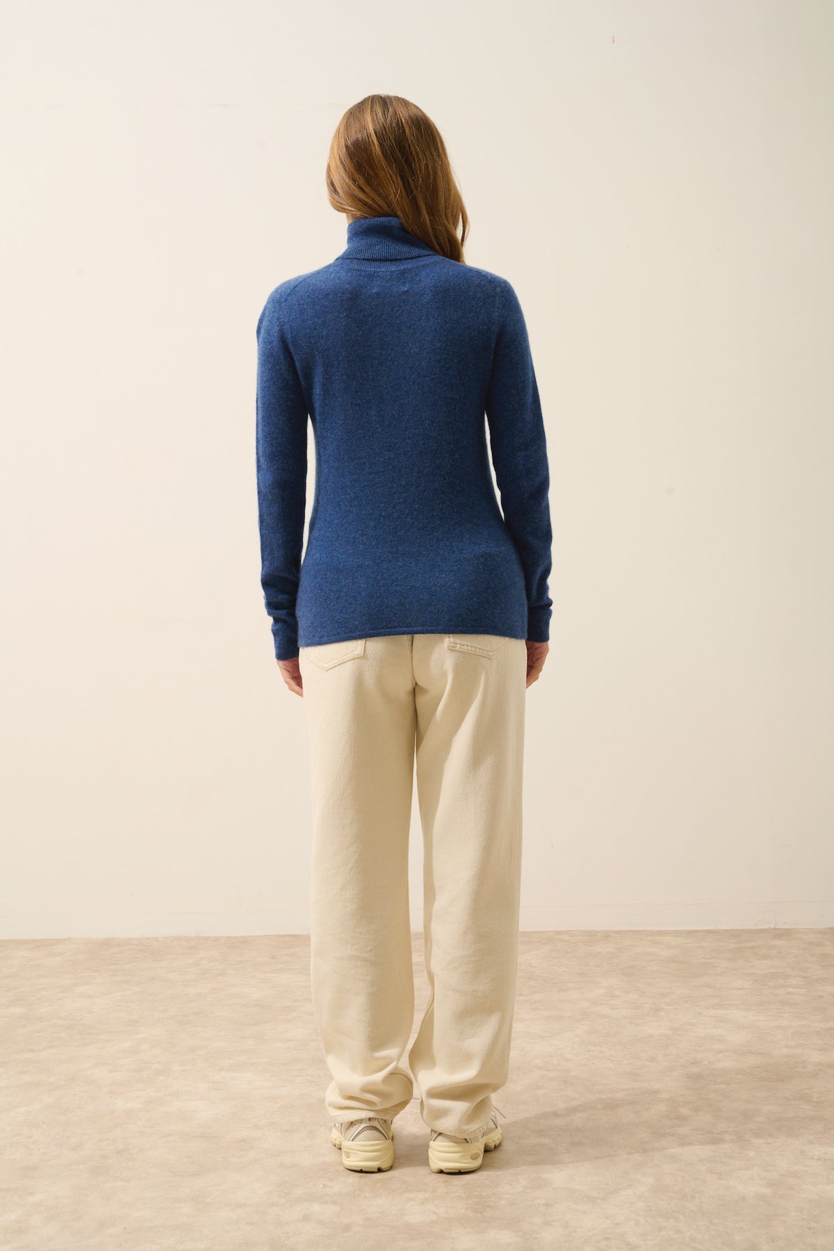 Pull Col Roulé - Ava - Ocean Chiné