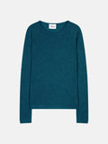 Pull Col Rond 4 Fils Joyce - 100% Cachemire 4 Fils - Paon - Femme