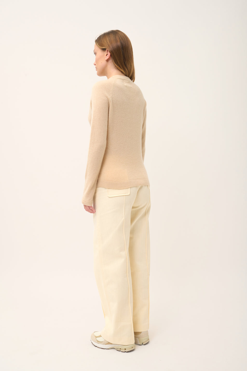 Pull Col Rond - Jane - Sable