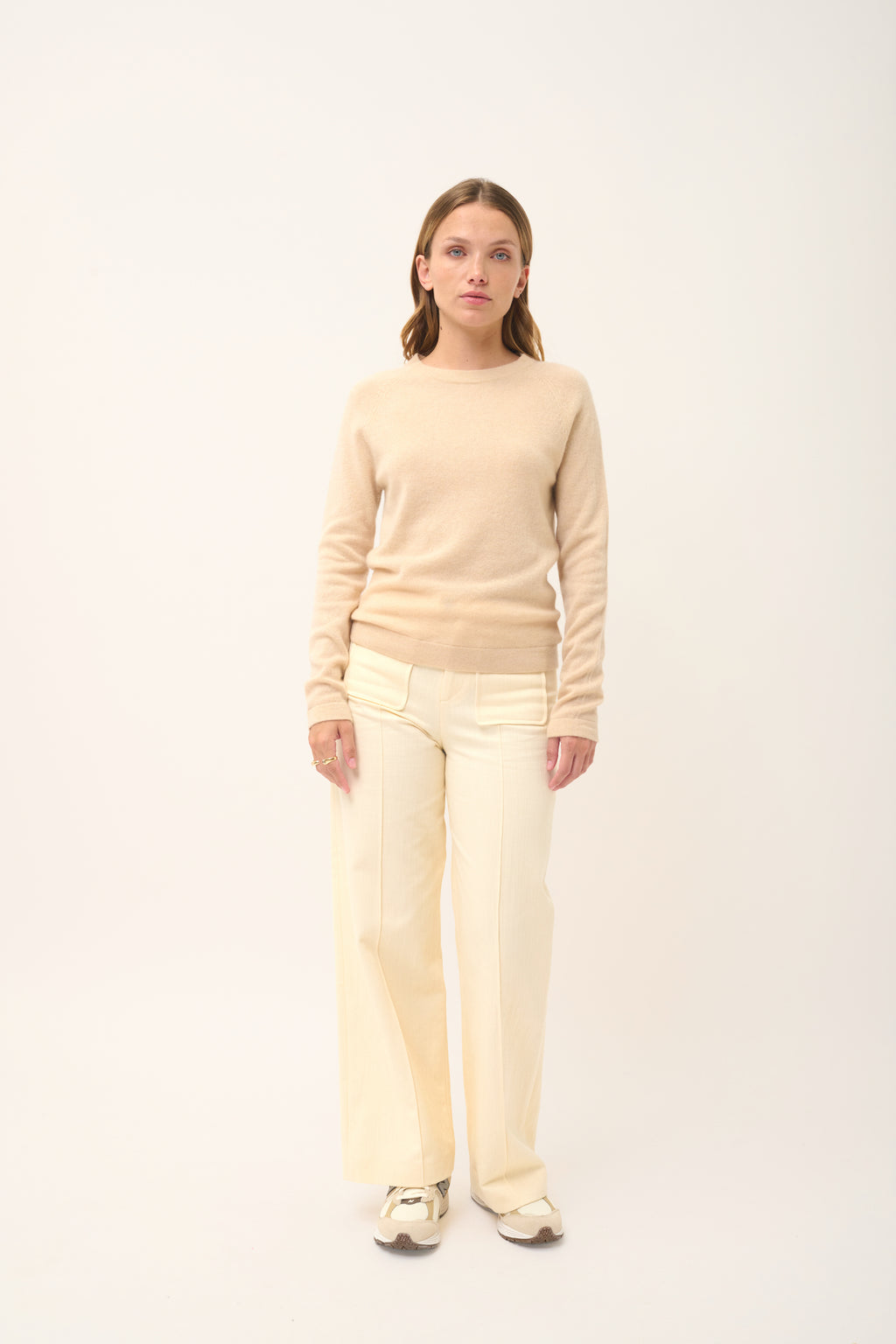 Pull Col Rond - Jane - Sable