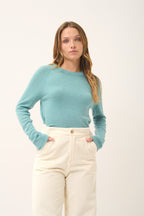 Jersey de Cuello Redondo - Jane - Verde Vigoré