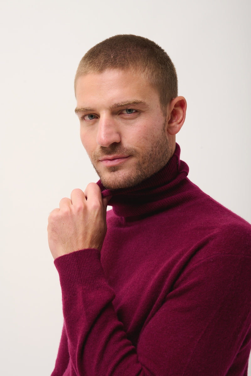 Jersey de Cuello Vuelto - Connor - Burdeos
