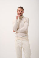 Pull Col Roulé - Connor - Neige