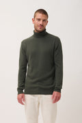 Just Cashmere - Pull Cuello Alto 4 Hilos - Sacha - Caqui
