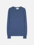 Jersey de cuello redondo - Helen - Azul denim