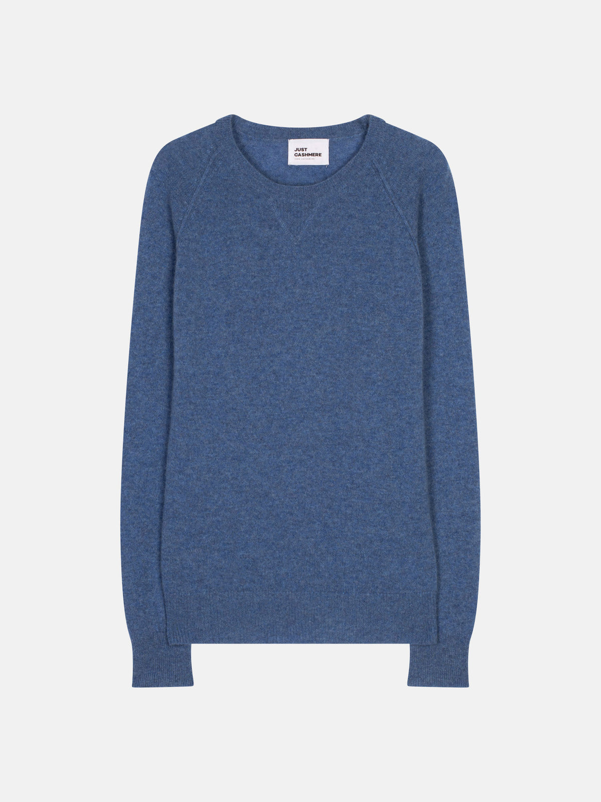 Jersey de cuello redondo - Helen - Azul denim
