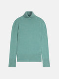Pull Col Roulé - Lexie - Vert Chiné