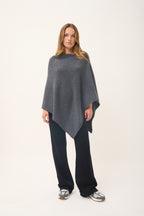 Poncho 4 Cabos - Ashley - Antracita Jaspeado