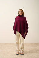 Poncho 4 Hilos - Ashley - Burdeos