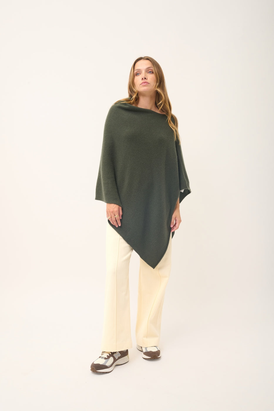 4-Ply Poncho - Ashley - Khaki