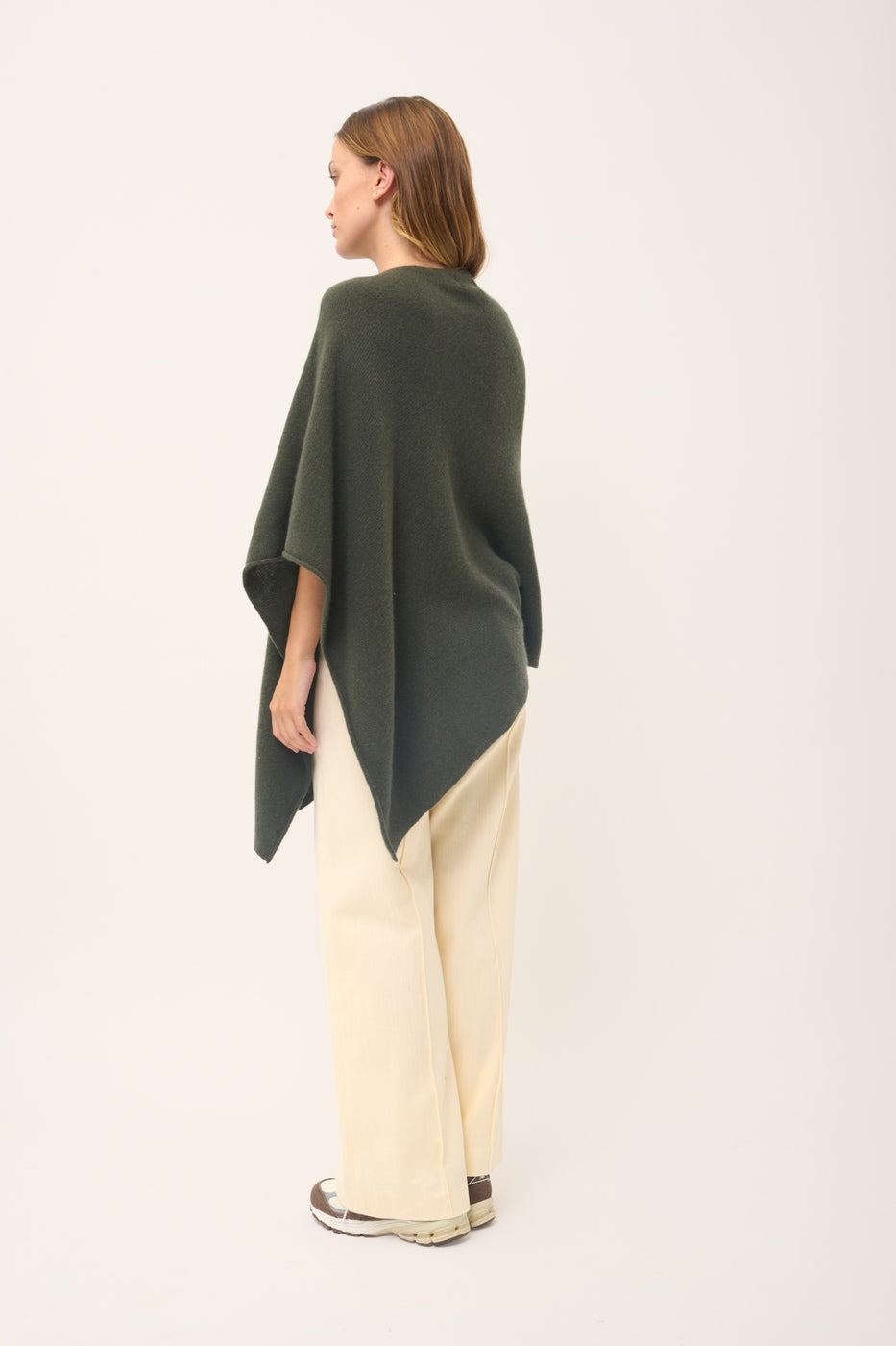 4-Ply Poncho - Ashley - Khaki