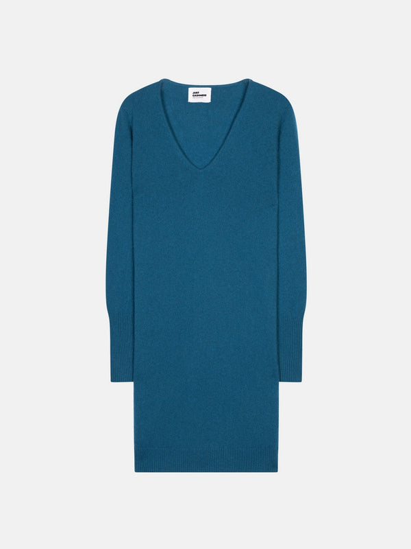 Robe Col V - Tracy - Paon