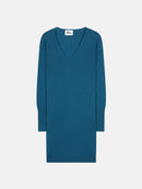 Robe Col V - Tracy - Paon