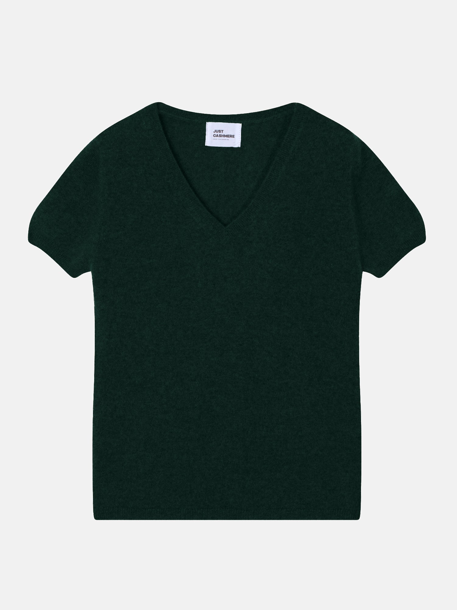 Camiseta Cuello V - Glamis - Ciprés