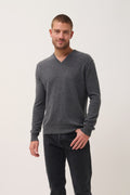 Pull Col V - Tom - Anthracite Chiné