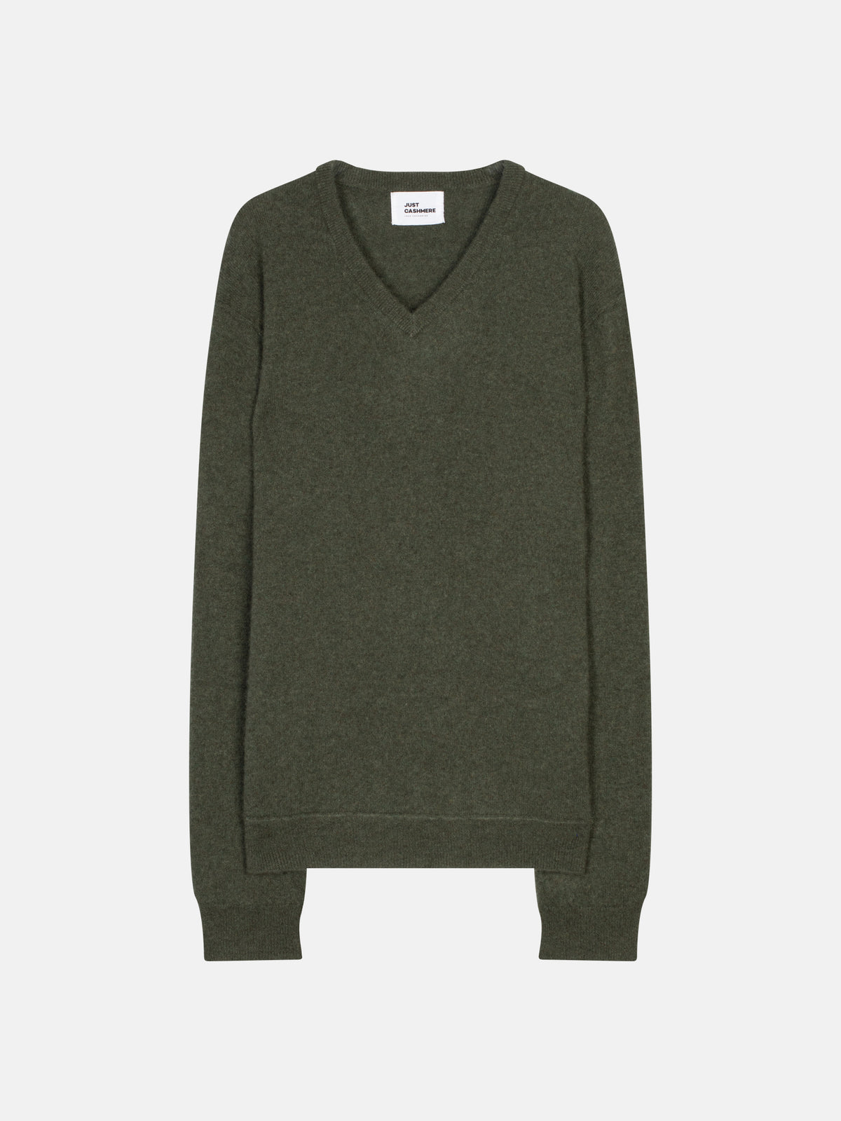 Pull Col V  - Tom - Kaki Chiné