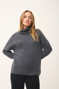 Pull Col Roulé - Blantyre - Anthracite Chiné