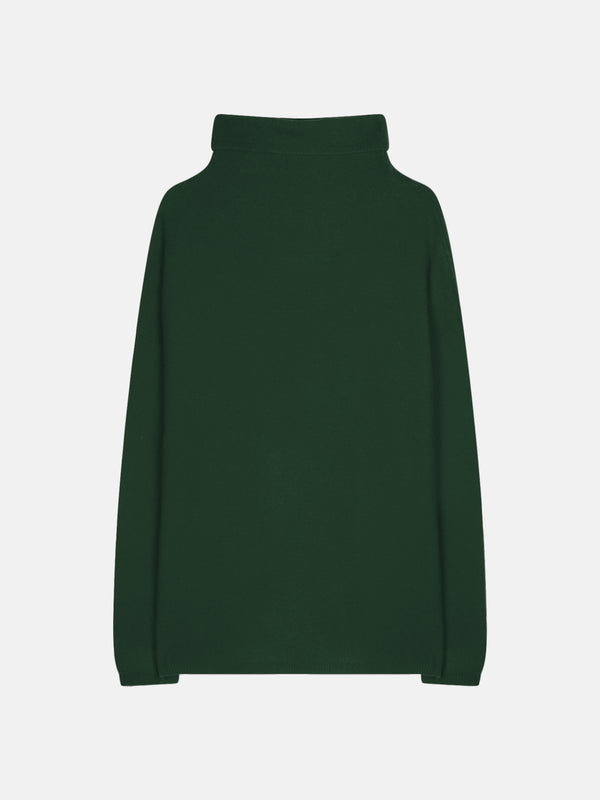 Turtleneck Jumper - Blantyre - Cypress
