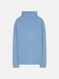 Roll-Neck Jumper - Blantyre - Sky