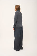 Jersey Cuello Vuelto - Lilly - Anthracite Chiné