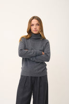 Jersey Cuello Vuelto - Lilly - Anthracite Chiné