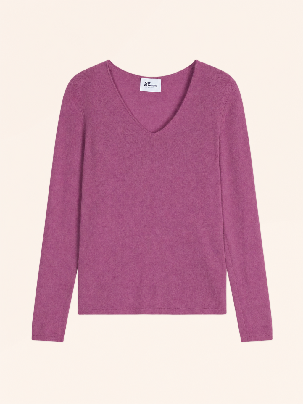 Maglione Scollo a V Joan - Orchidea - Donna