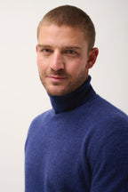 Pull Col Roulé - Connor - Bleu Nuit