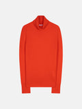 Just Cashmere - Roll-Neck Jumper - Lexie - Orange