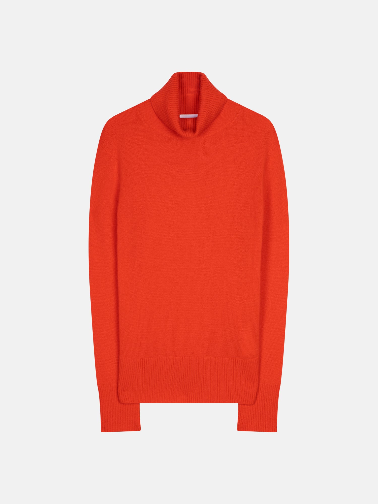 Just Cashmere - Roll-Neck Jumper - Lexie - Orange