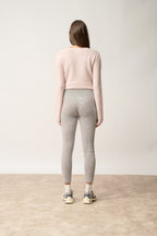 Legging-Agathe-100% Cashmere, 2-Ply-Marl Cloud-Women