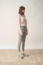 Legging-Agathe-100% Cashmere, 2-Ply-Marl Cloud-Women