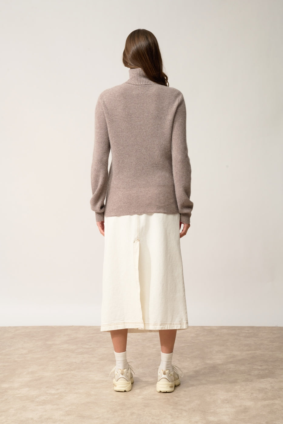 Pull Col Roulé - Billy - Caribou Chiné