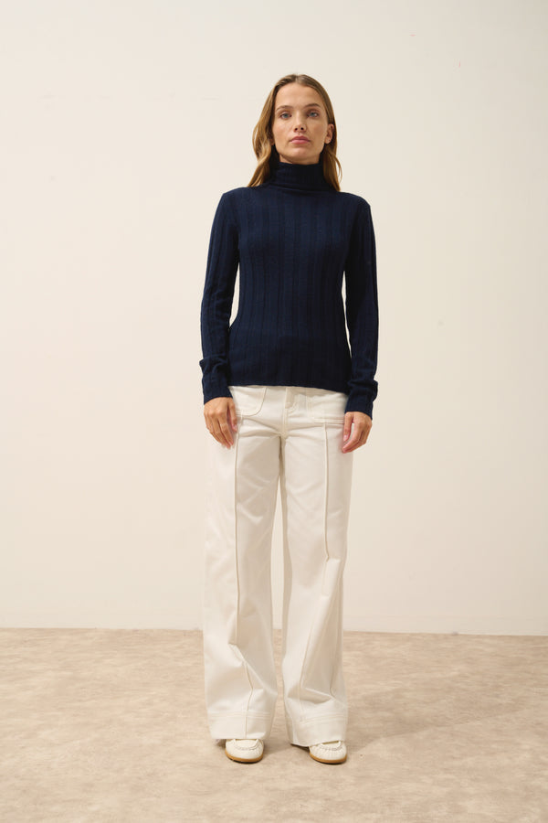 Jersey de Cuello Vuelto - Serelith - Navy