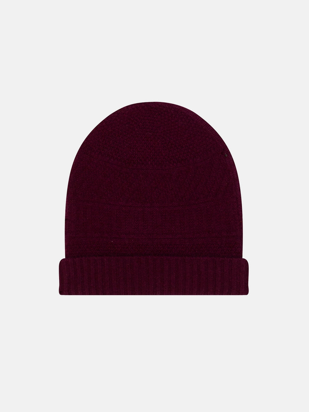 4-Ply Beanie - Ember - Bordeaux