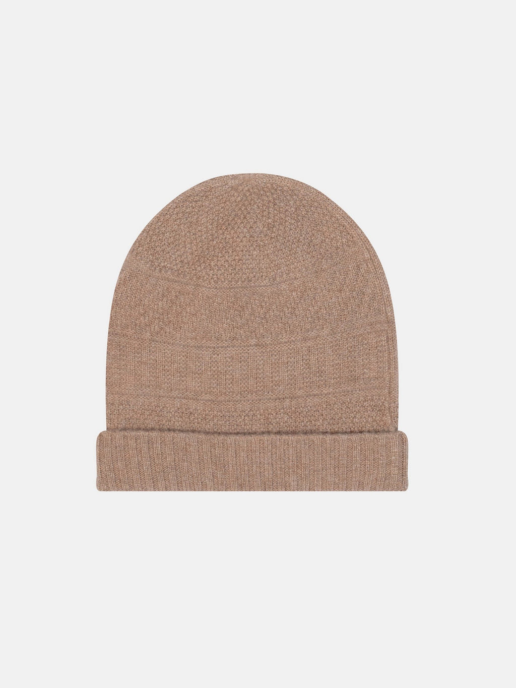 Bonnet 4 Fils - Ember - Camel Chiné