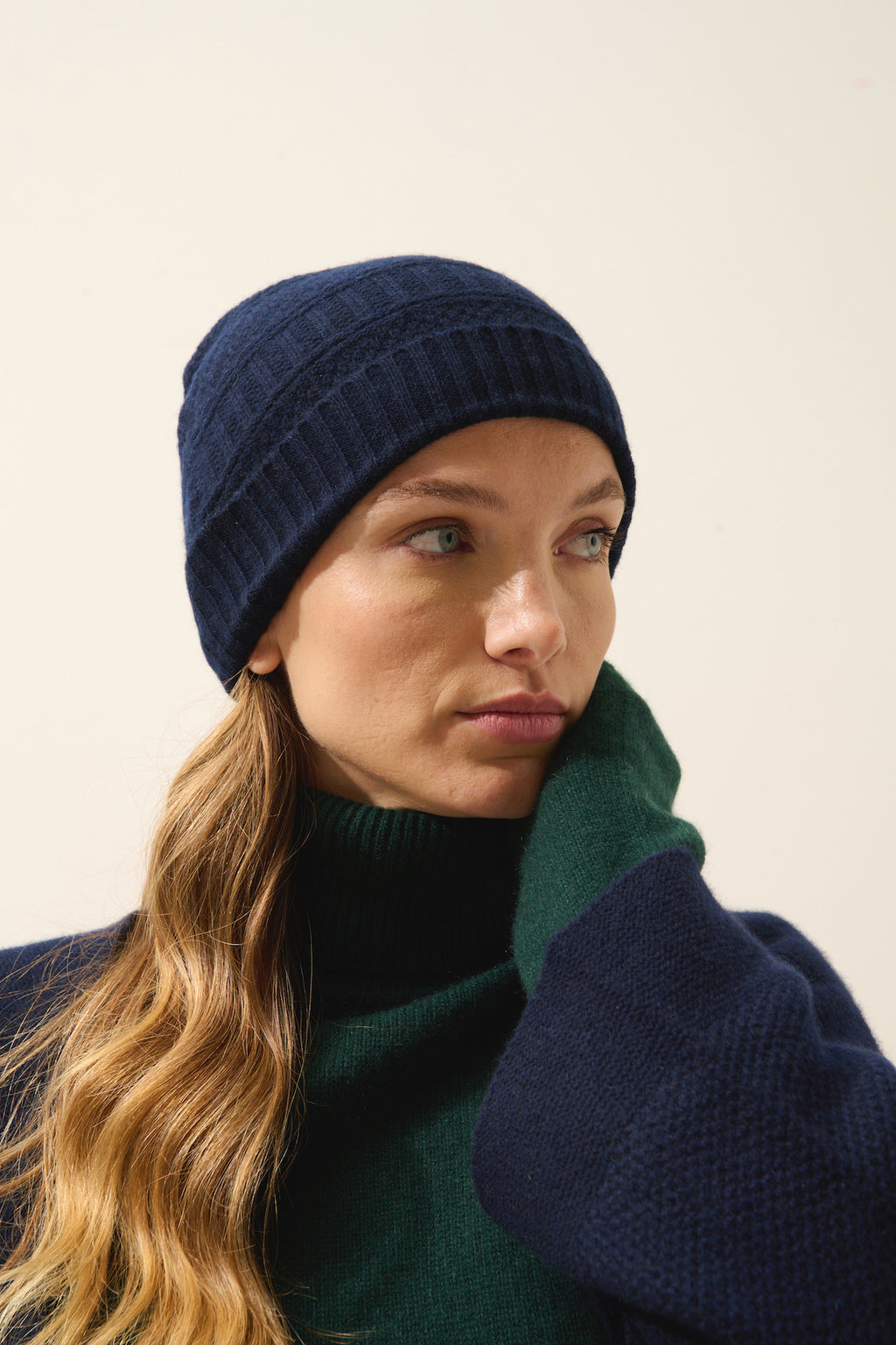 Bonnet 4 Fils - Ember - Navy