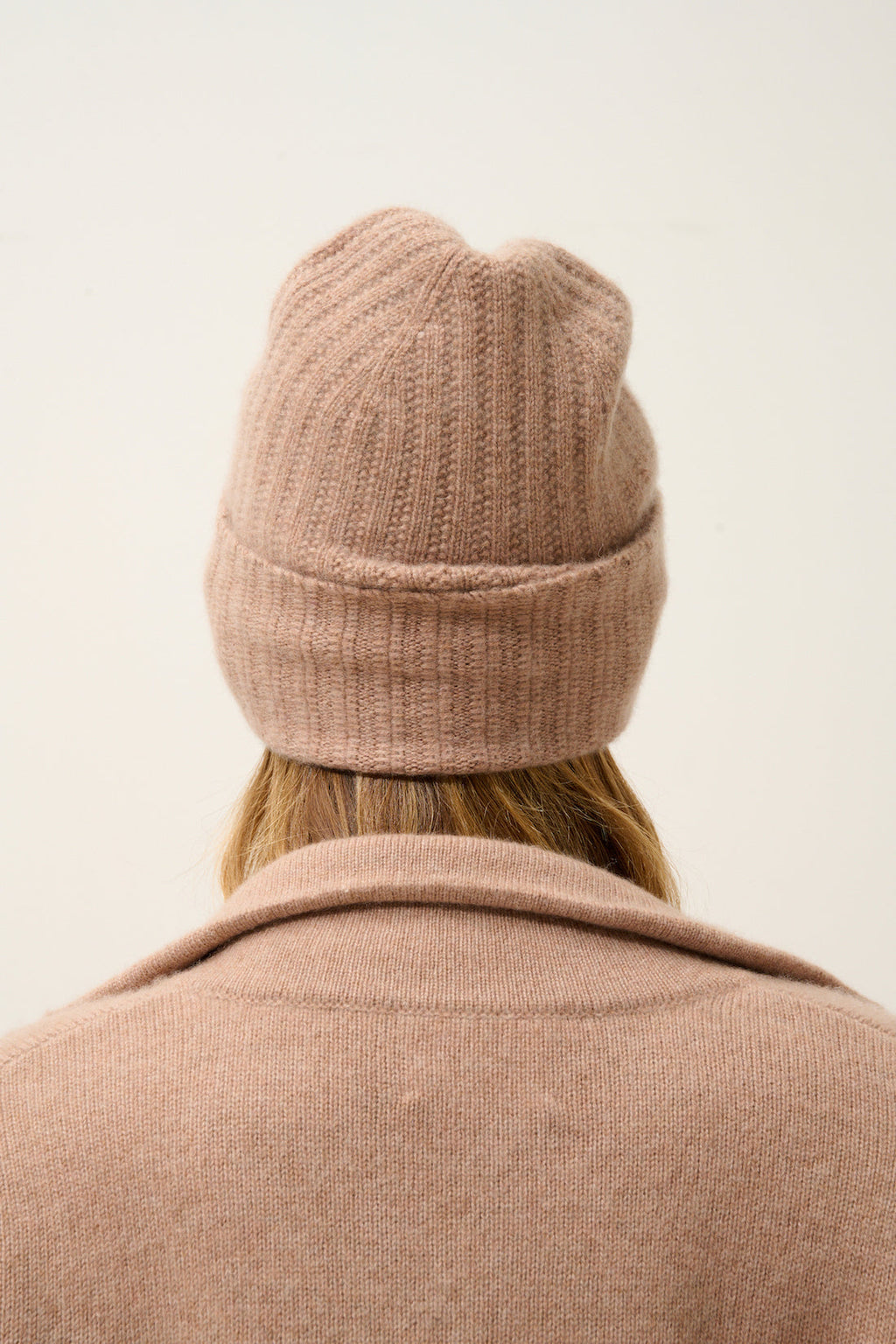 Bonnet 6 Fils Jin - 100% Cachemire 6 Fils - Camel Chiné - Mixte