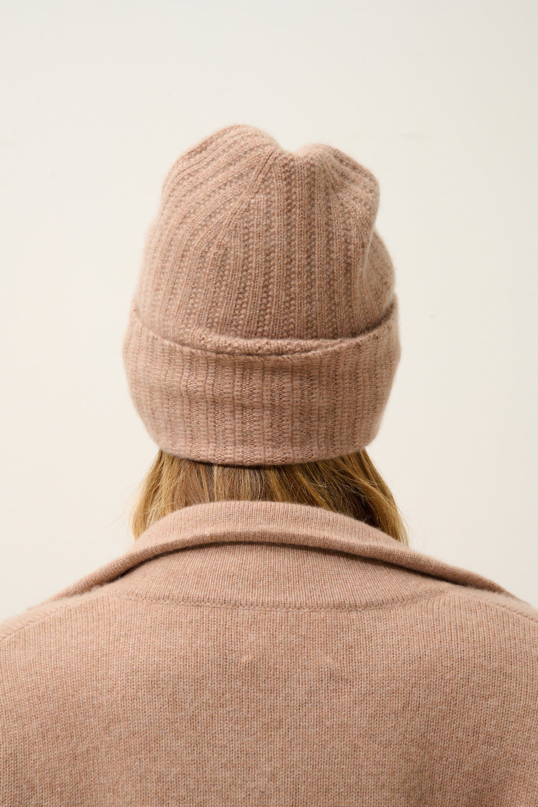Bonnet 6 Fils Jin - 100% Cachemire 6 Fils - Camel Chiné - Mixte