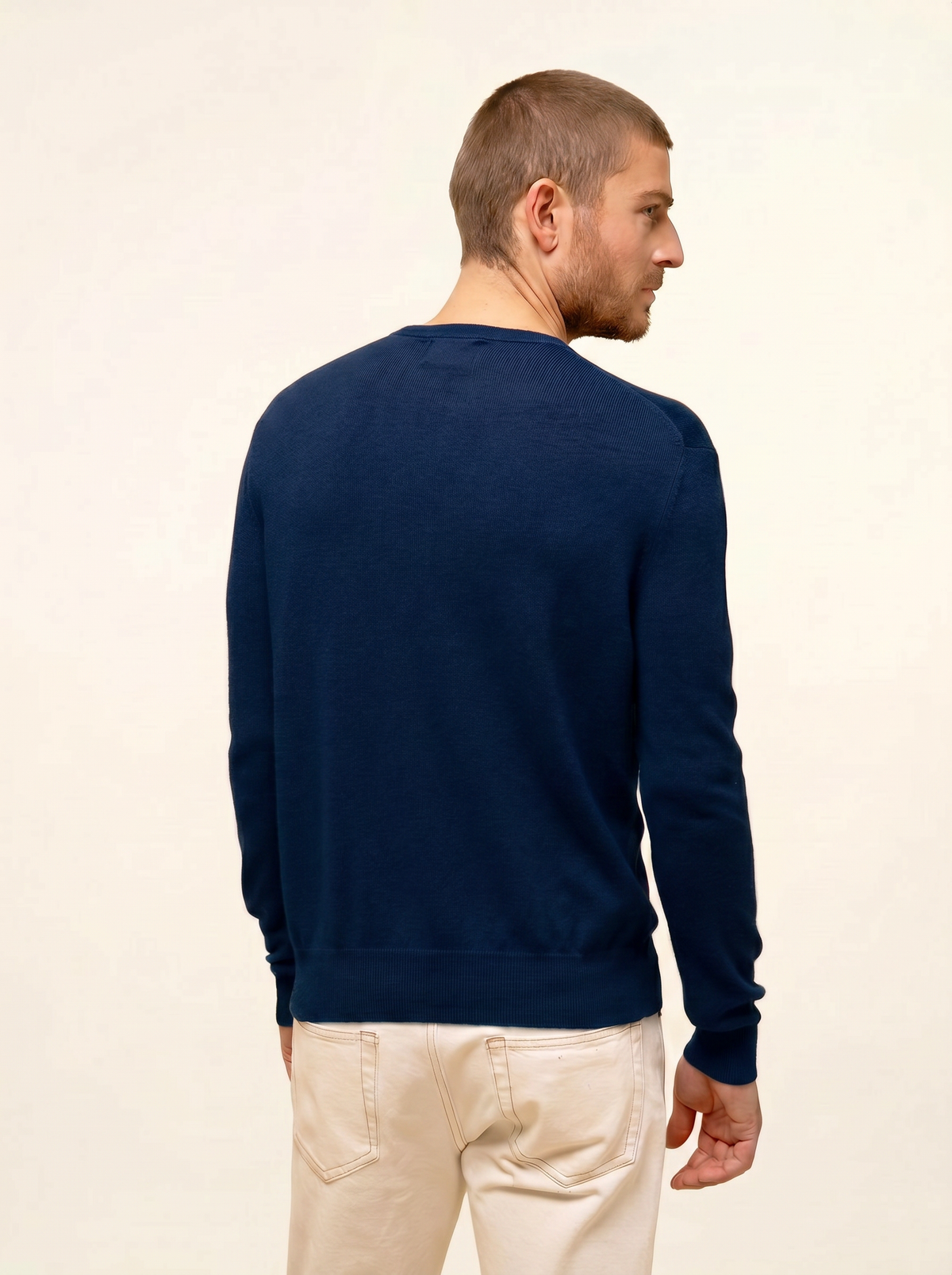 Maglione girocollo Howard - Mezzanotte - Uomo