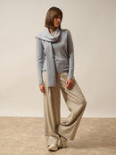 Écharpe - Spencer - Bleu Ivoire