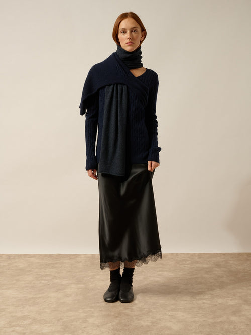 Écharpe - Spencer - Caviar