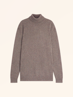 Pull Col Roulé 4Fils Sacha - Caribou Chiné - Men