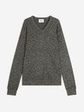 Pull Col V - Tom - Noir/Blanc