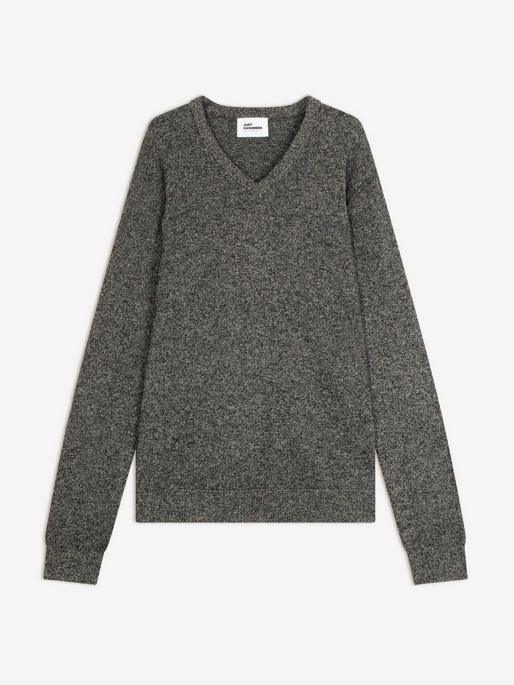 Pull Col V - Tom - Noir/Blanc