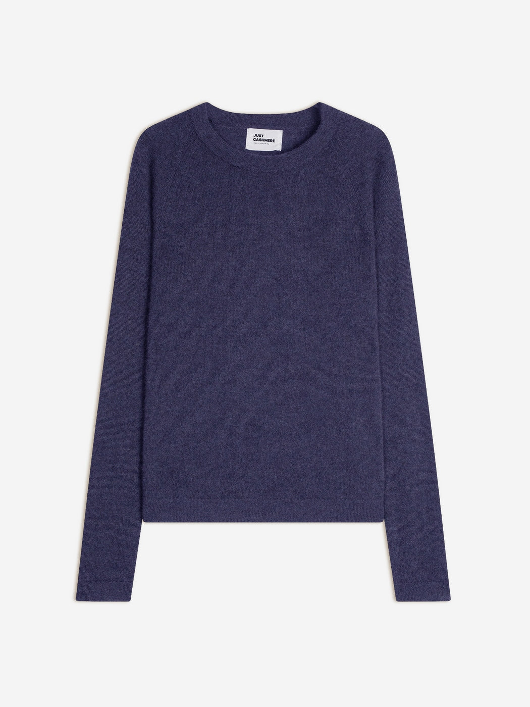Crew-Neck Jumper - Jane - Mottled Grey Purple