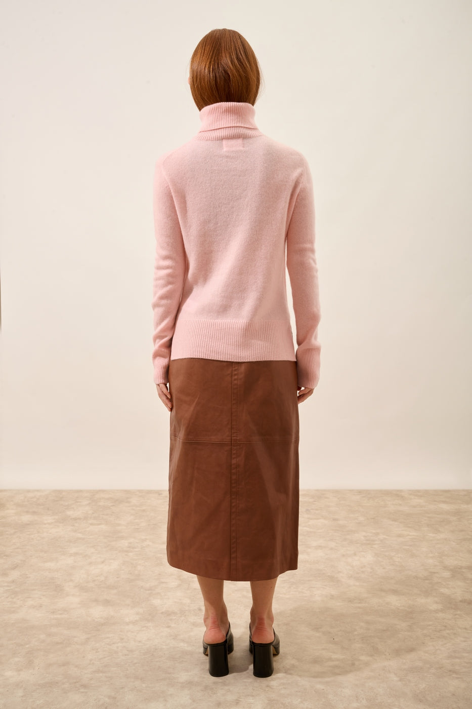 Roll Neck Jumper - Lexie - Ballerine