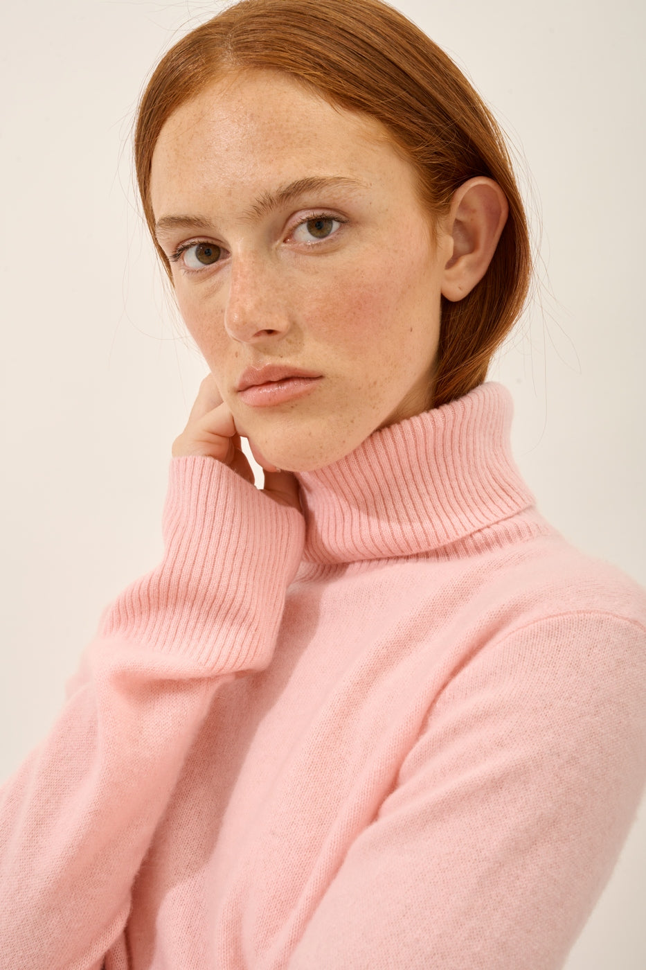 Roll Neck Jumper - Lexie - Ballerine